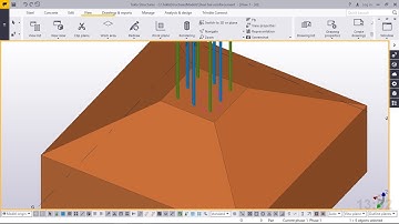 How to Create a Reinforced  Sloped Footing | Tekla Structures