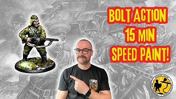 Warlord Games | Bolt Action V3 | Soviet Infantry | Speed painting Tutorial