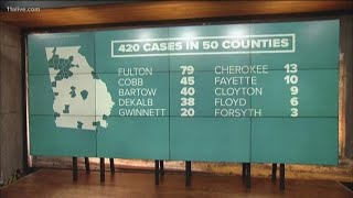 420 confirmed coronavirus cases, 13 deaths in Georgia