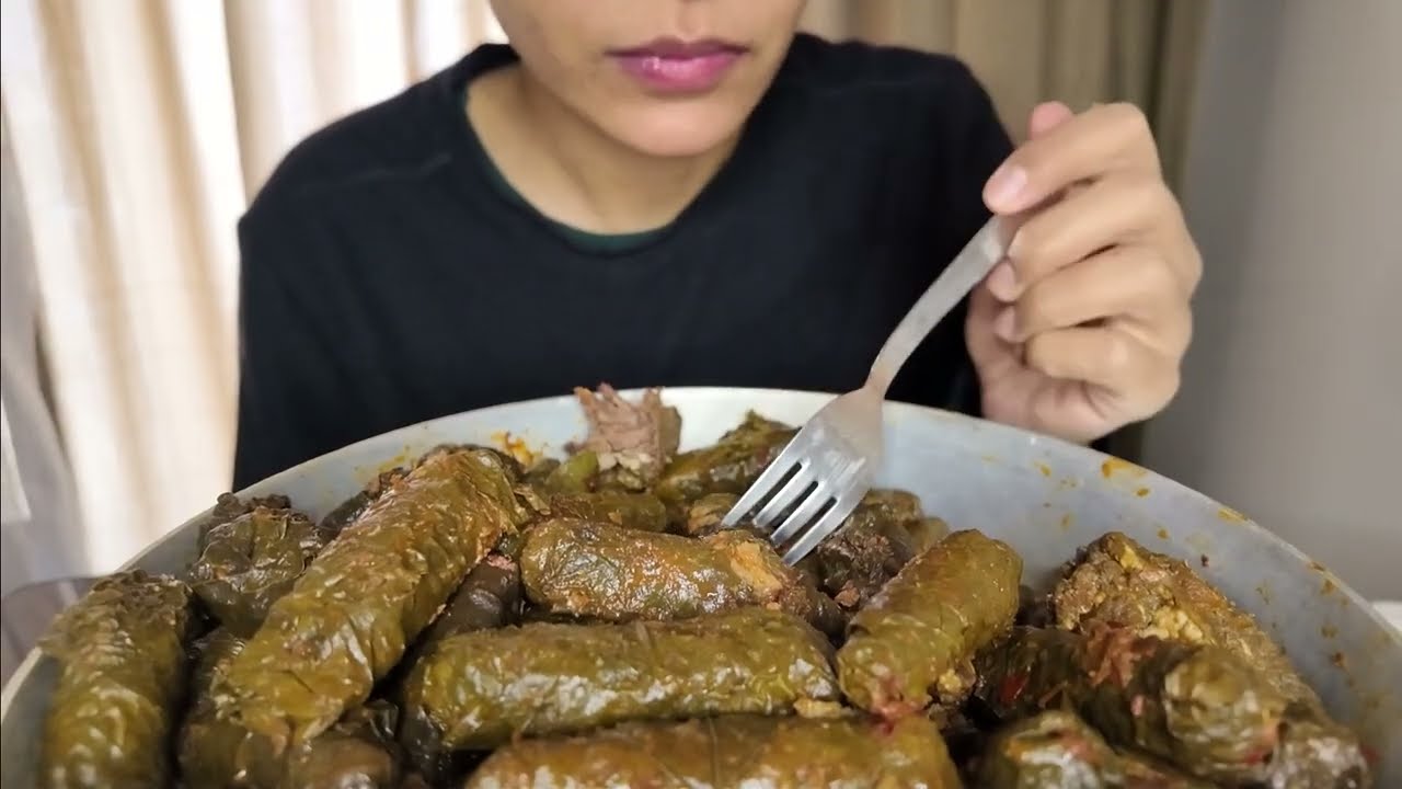 Yaprak sarma asmr | Yorumlarınızı dinledim 