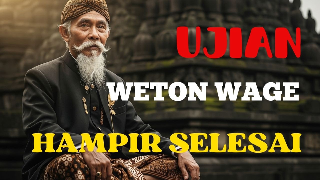 Weton Wage Saat Langit Menahan Hujan, Jiwa Sedang Diuji Menuju Terang!!