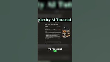 Effortless Efficiency: Using Perplexity AI for Instant  and Accurate Answers #ai #shorts #short #gpt