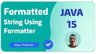 Java 15 features formatted string using Formatter