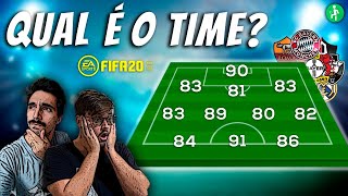 DESCUBRA O TIME PELO OVERALL DO FIFA / DUVIDO VOCÊ ACERTAR TODOS