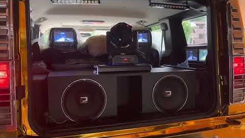 New Sound System - Hummer H2