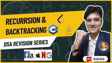 Recursion & Backtracking Explained | Subsequence, Subset, Permutation Patterns | DSA Revision #3