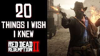 20 THINGS I WISH I KNEW / RED DEAD REDEMPTION 2  - (FACTS WITH FILBEE - #2)