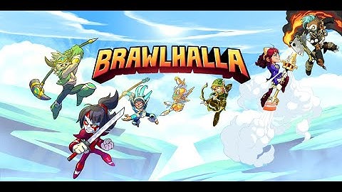 Playing Couch Party! with 6 BOTS! (At Hard Level) in Brawlhalla!.