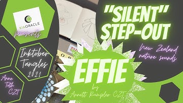 Effie Annett Rumpler CZT zentangle tutorial how to tangle mindfulness stepout nz lineart ink drawing