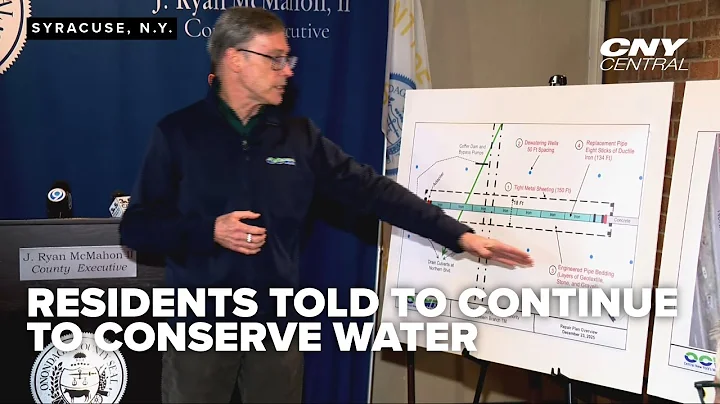 Officials give update on mandatory water conservation order for swaths of CNY
