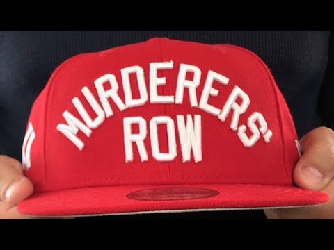 murderers row hat yankees
