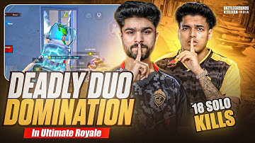 THIS IS HOW WE DOMINATED IN THE MOST INTENSE ULTIMATE ROYALE LOBBY | 29 KILLS DEADLY DUO