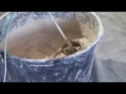Video: Cementa-kaļķu java apmetumam