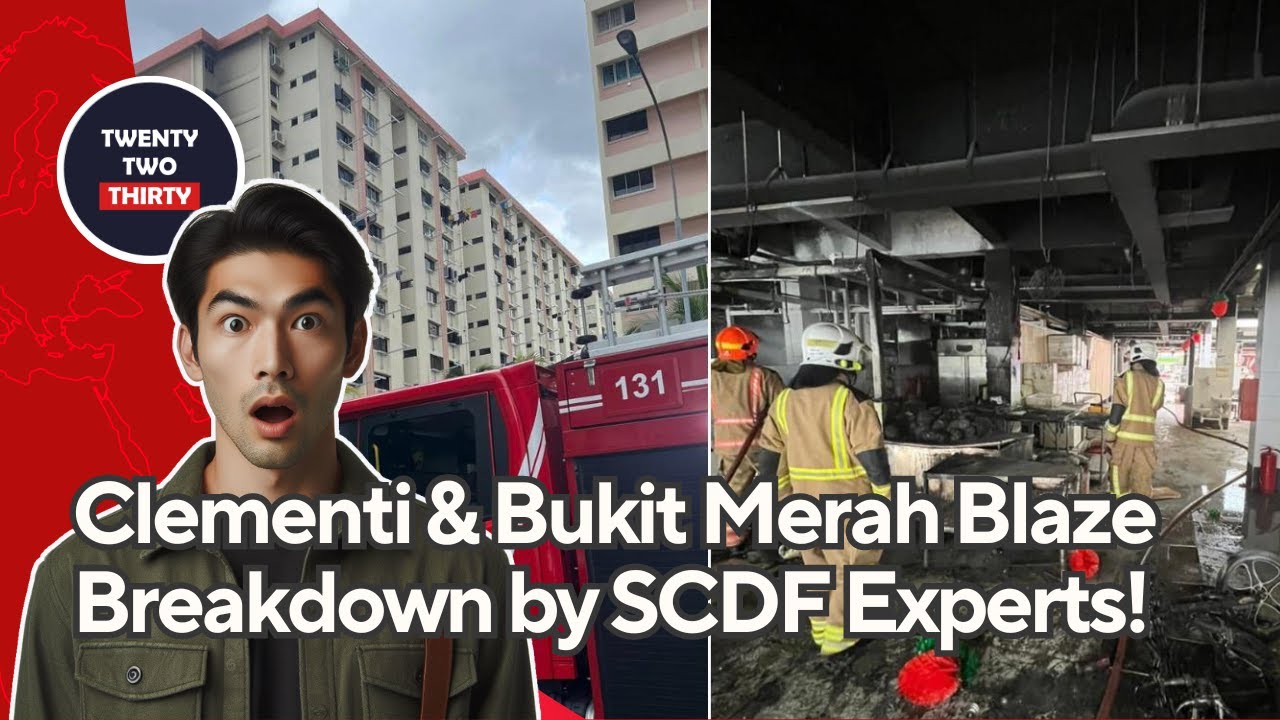 Explosive Truth Revealed: Fires Linked to Clementi & Bukit Merah! SCDF Investigation Unveiled!