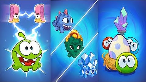 Om Nom: Merge - Game Review and Gameplay Walkthrough. ( Game by ZeptoLab )