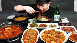 12 side dishes! Korean home cooking🍚 MUKBANG REALSOUND ASMR EATINGSHOW