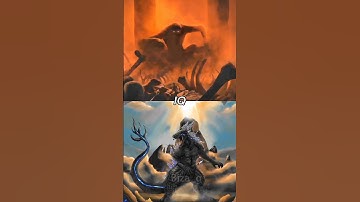 Scar King Vs. Titanus Shimu (GxK) #godzilla #edit #monsterverse #dinosaur #godzillafan