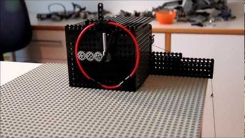 lego working clock
