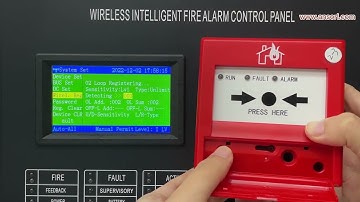 ANSORL wireless fire alarm devices network registration