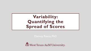 Intro to Variability