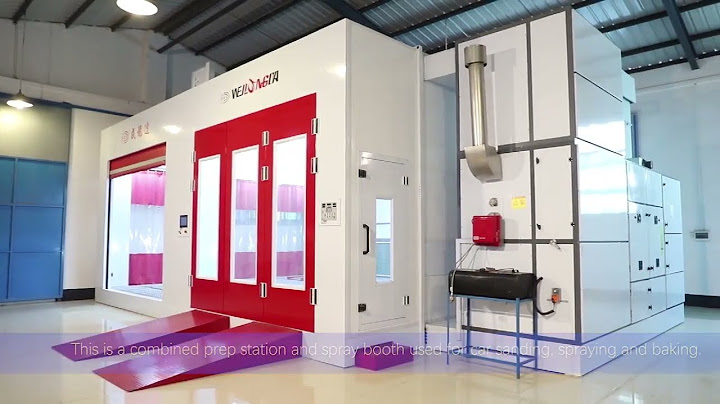 China high quality car paint booth -WLD car paint booth