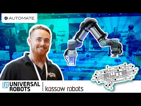 UR and Kassow Booth - Automate Tour 2022 | Elite Automation