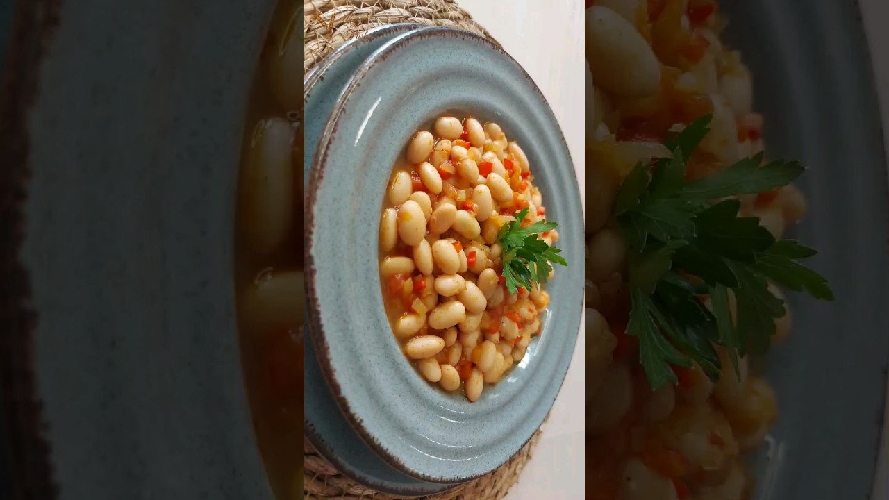 NEFİS ZEYTİNYAĞLI BARBUNYA YEMEĞİ TARİFİ????????#shorts #short #yemek #cooking #recipe
