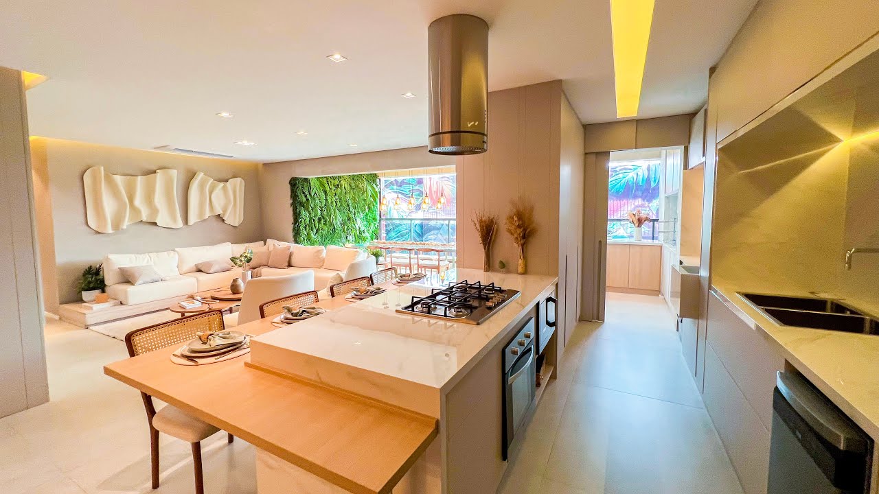 APAIXONE-SE agora nesse APARTAMENTO DECORADO ️😍 Alto Padrão 144 m2 ...