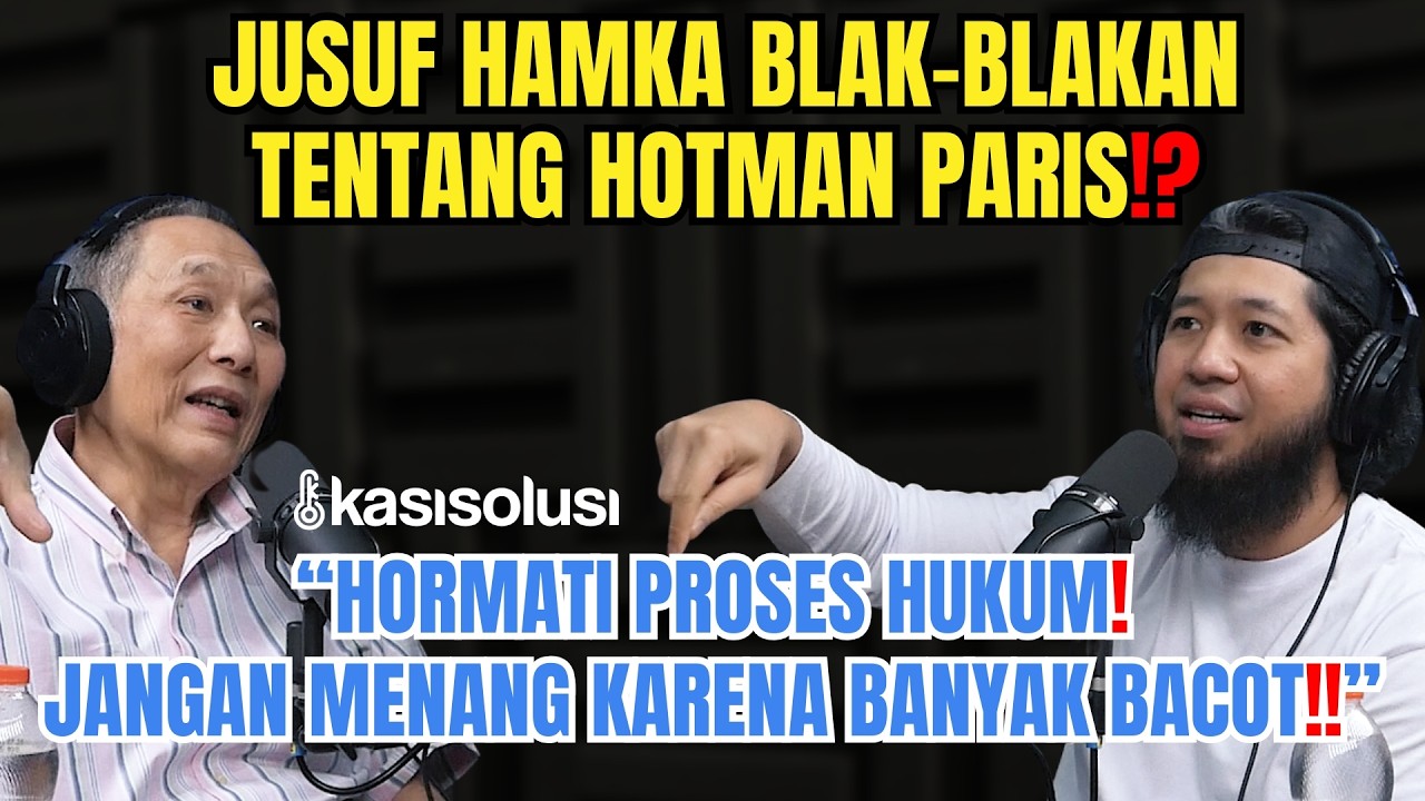 Jusuf Hamka Blak-blakan Soal Hotman Paris‼️“Pengacara Profesional Jangan Modal Bacot Doang!”