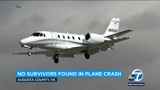 No survivors found in crash of plane intercepted by US fighter jets in northern Virginia