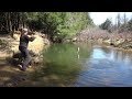 Catch, Clean and Cook Trout Over Open Fire