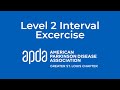 Parkinson's Intervals with Michelle (8/10/22) Level 2