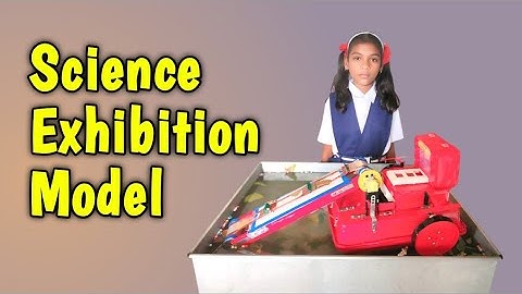 Science Exhibition model | Floating garbage collecting machine | inspire award working model