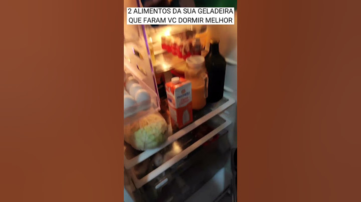 2 ALIMENTOS da sua geladeira pra te dar SONO 😴 #shorts