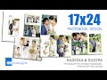 17x24 - Magazine album design #albumdesignlk #photoediting  #weddingphotography #weddingphoto