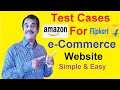 Test Cases For eCommerce website