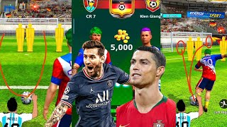 football strike online soccer gameplay || Messi Skills|| Messi Goal || Online Soccer screenshot 5