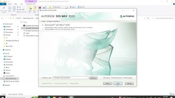 3ds Max 2020 installation