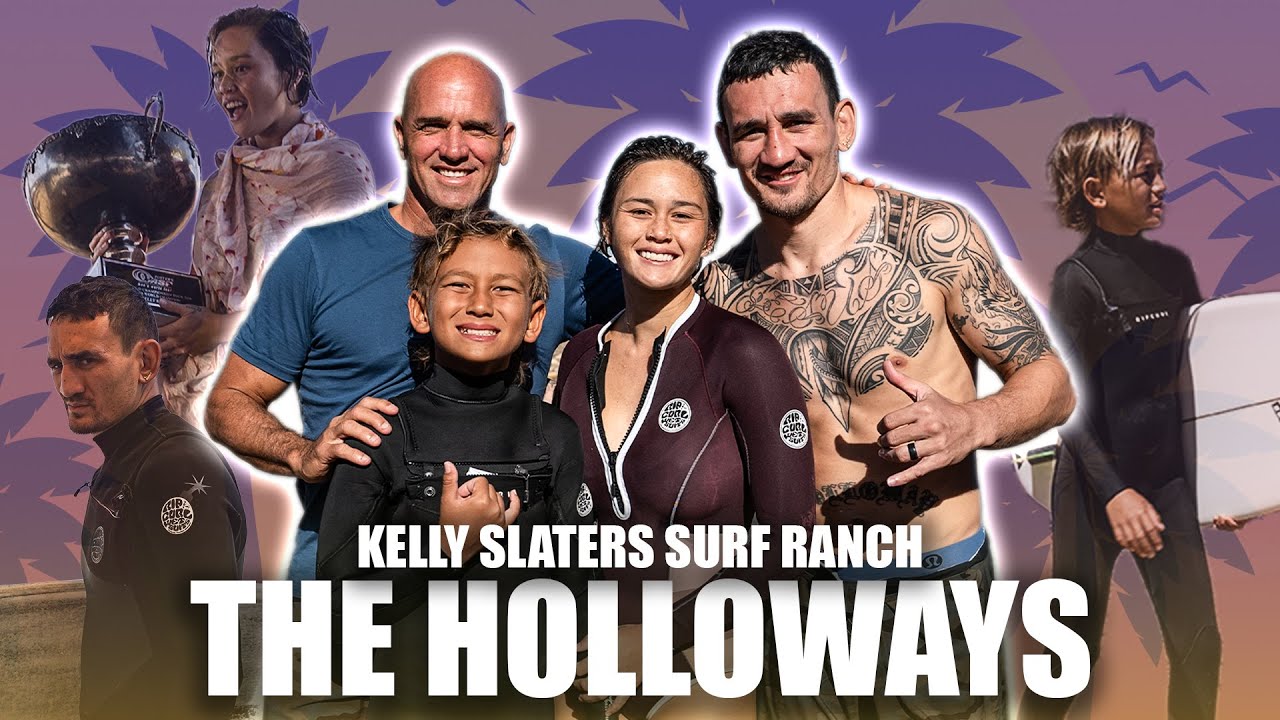 Max Holloway and Family goes Typhoon Surfing in Japan!