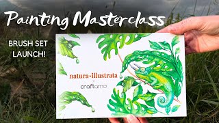 Free Live Masterclass - Brush Set Launch