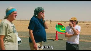 The Grand Tour: Sand Job - Jeremy's Snowmobile Blows Up Oil Tanker