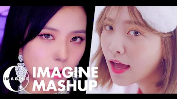 BLACKPINK/RED VELVET - DDU DU DDU DU/BAD BOY MASHUP [BY IMAGINECLIPSE]