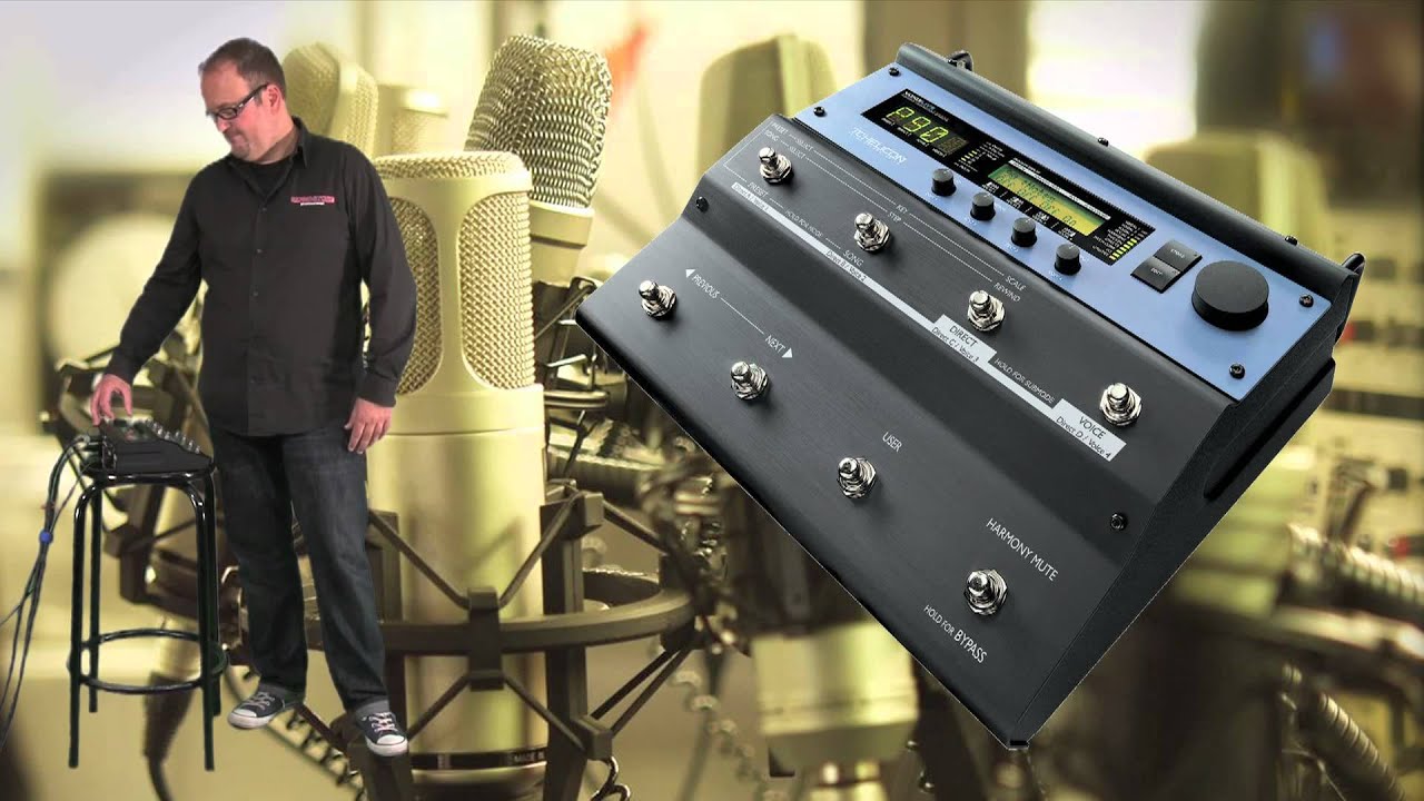 TC Helicon VoiceLive (Voice Live) Harmonizer, Pitchcorrect, Digitaleffects [deutsch]