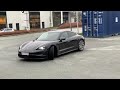 Porsche Taycan SOUND! Turn up the volume - the BEST EV sounding car so far