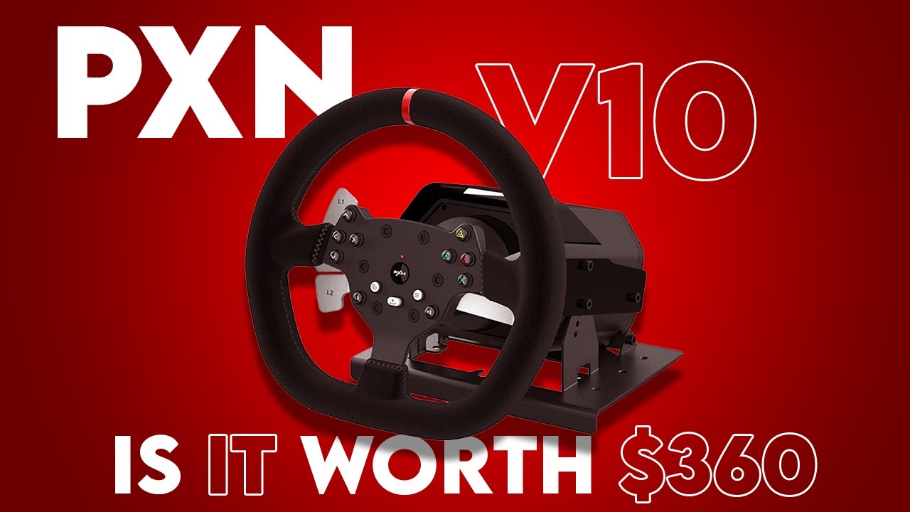 PXN V10 Review  The NEWEST Entry-Level Force Feedback Wheel! — Reviews