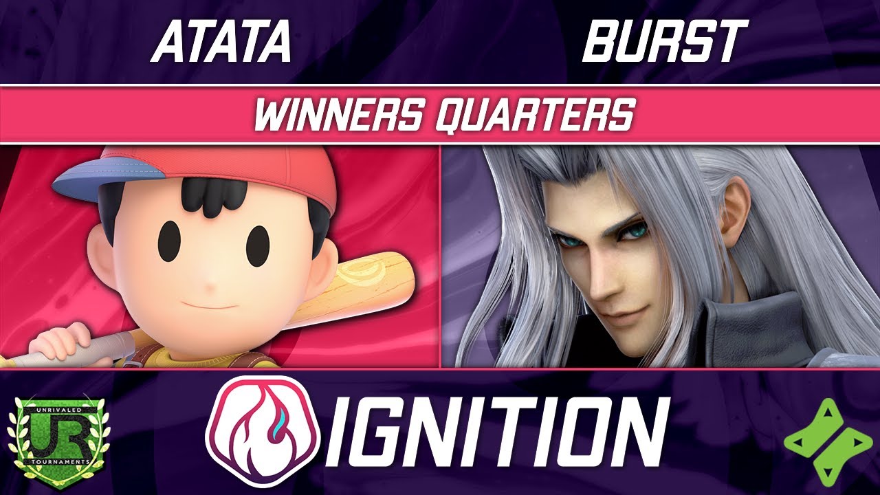 Ignition 267 WINNERS QUARTERS - ATATA (Ness) vs Burst (Sephiroth)