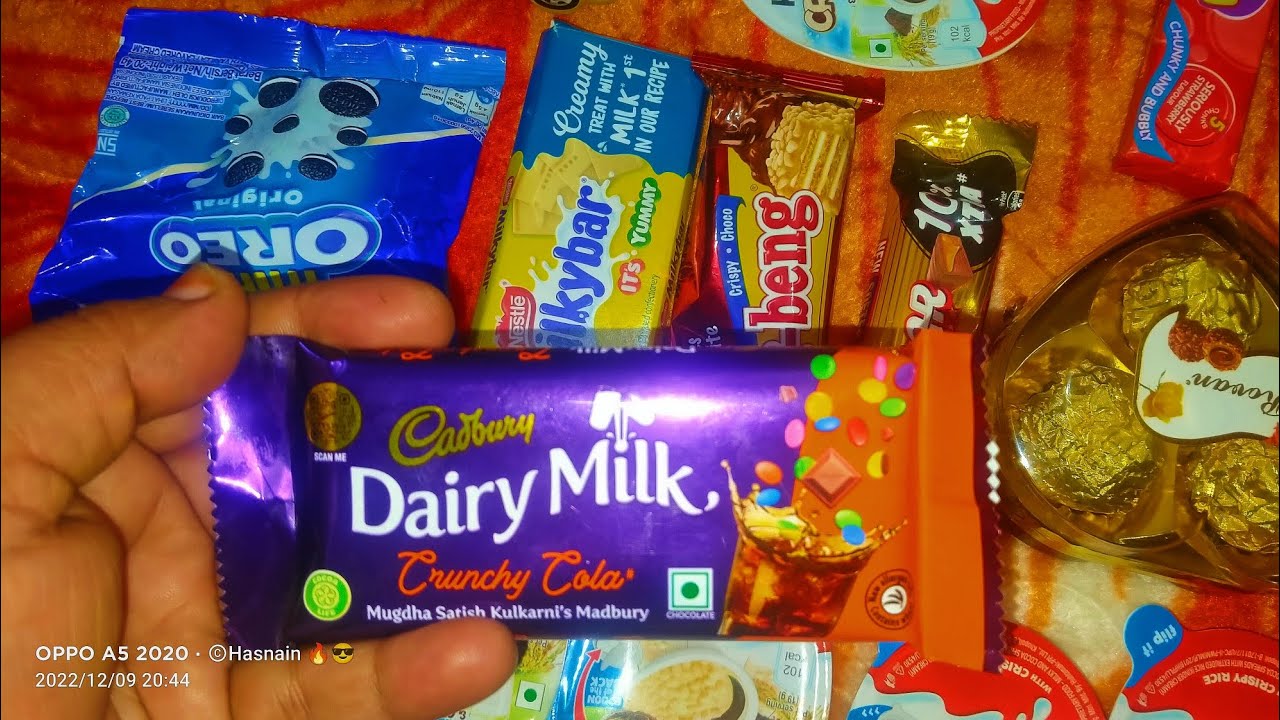 dairy milk Oreo mini Oreo Beng beng milky bar 5star YouTube