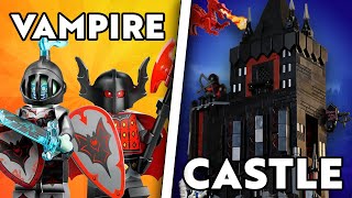 I Built a Huge VAMPIRE Castle in Lego