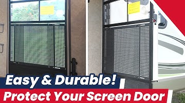 🛻Protect Your Screen Door from Pets & Kids! | Say goodbye to frequent RV screen replacements!🐶👶