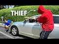 I caught my car thief red handed